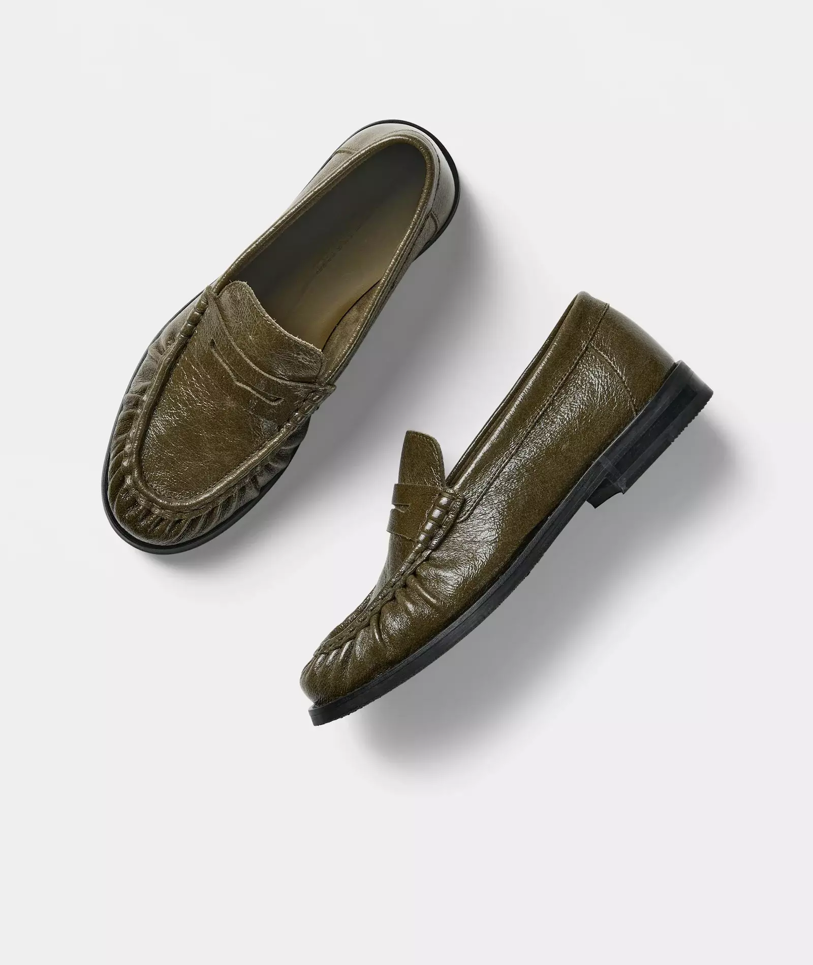 Garment Project Charlie Olive Vintage Schuhe Herren olivegrün